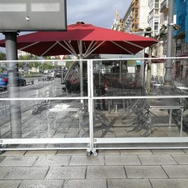 Mamparas divisorias para la hostelería de Cantabria