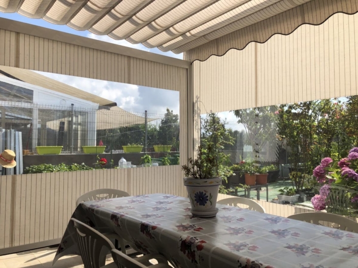 Palilleros-Toldos Antolín en Cantabria, colocación de toldos palillero